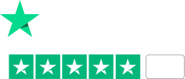 trustpilot logo 4.7 stars rating